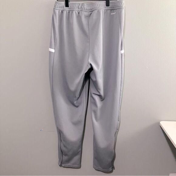Adidas Grey Aeroready Jogger Pants Men Size Medium - Picture 5 of 10
